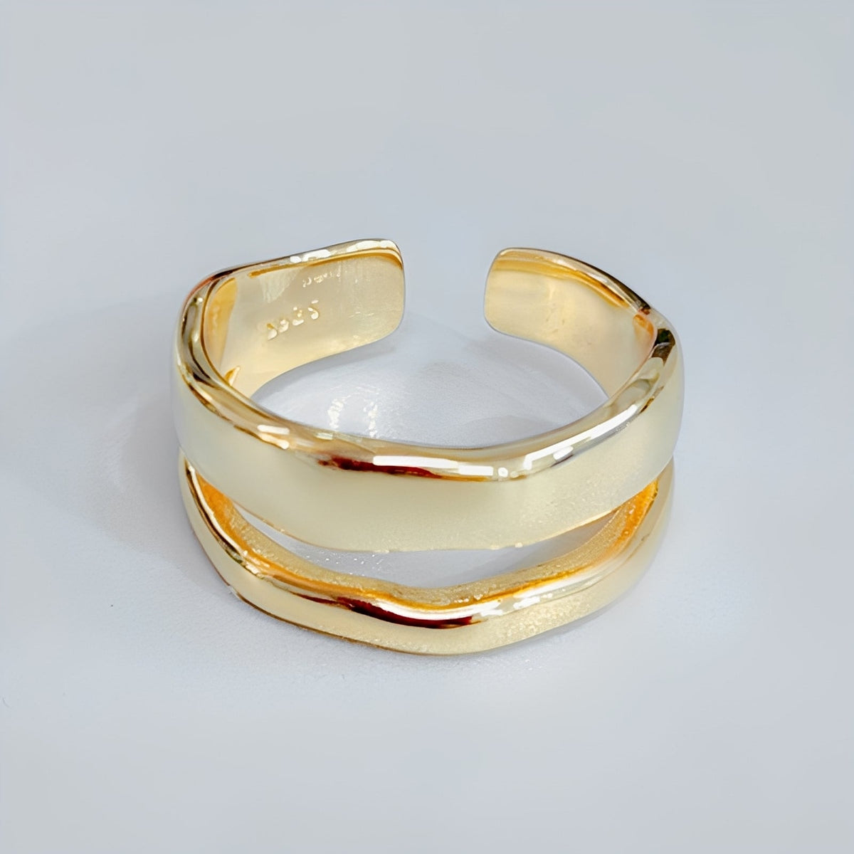 Ashley – Élégante bague double
