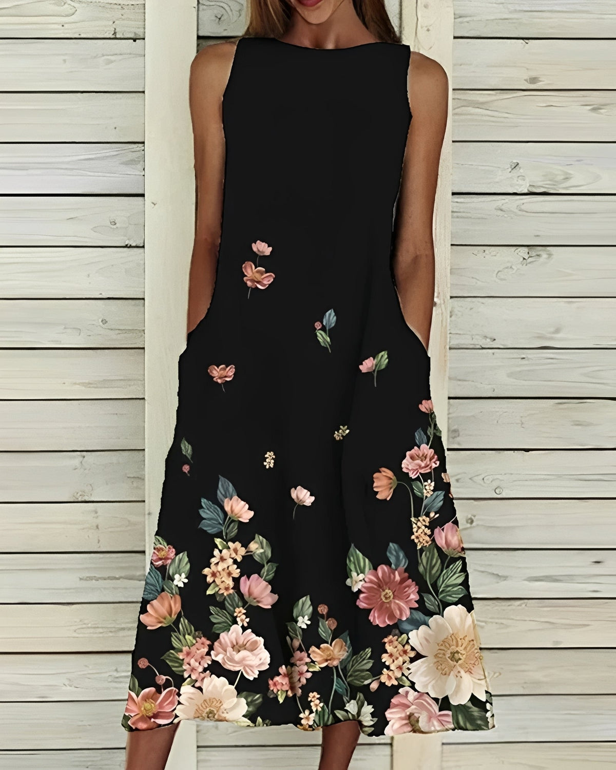 Josephine - Robe raffinée avec motif floral pour femmes