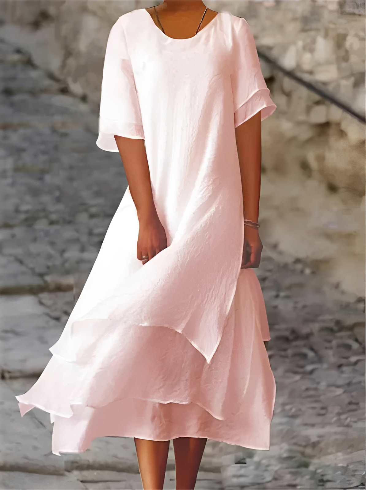 Tianna - Robe maxi confortable et légère pour femmes