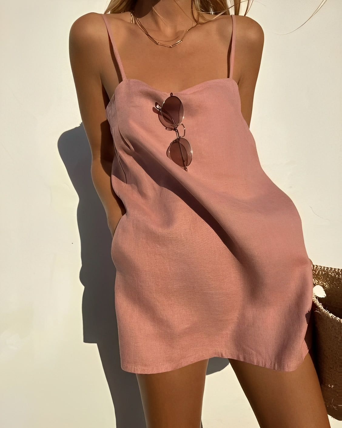 Margie - Robe nuisette décontractée, coupe ample pour femmes