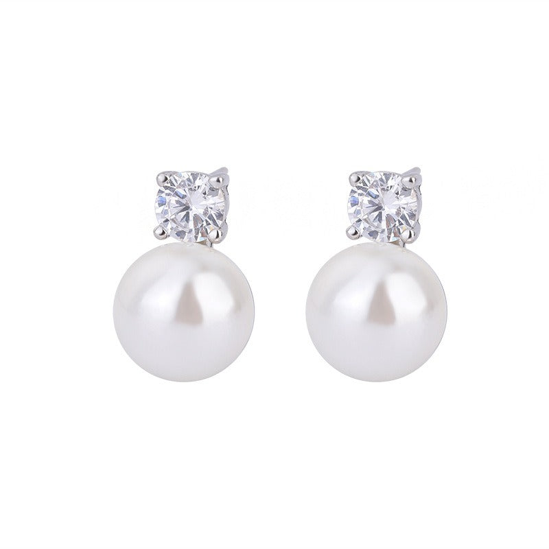Carmel – Boucles d'oreilles carrées en argent sterling