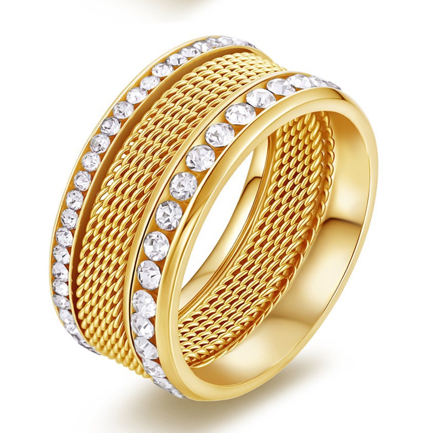 Glenda – Bague en diamant empilable