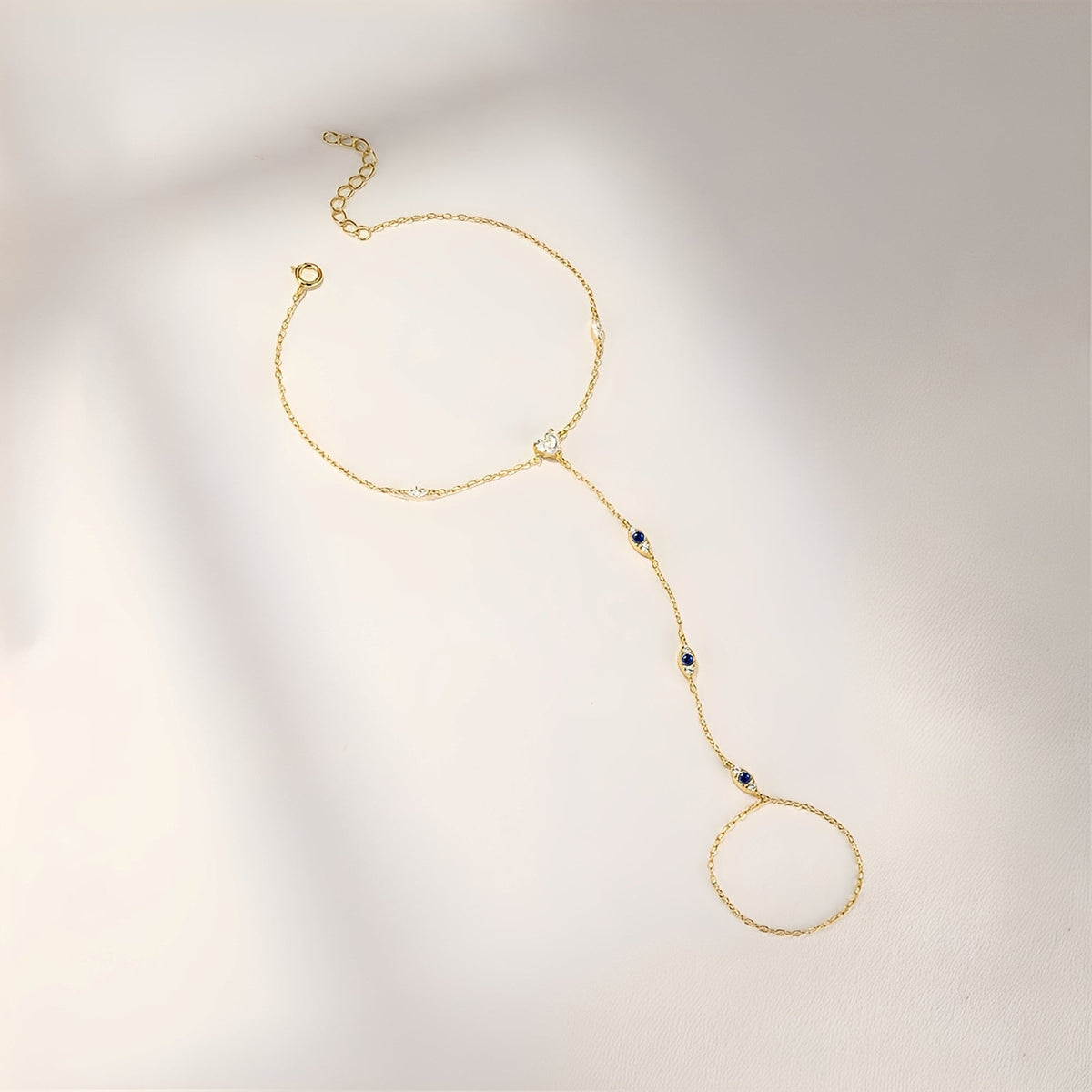 Milley – Bracelet à double chaîne en argent 925