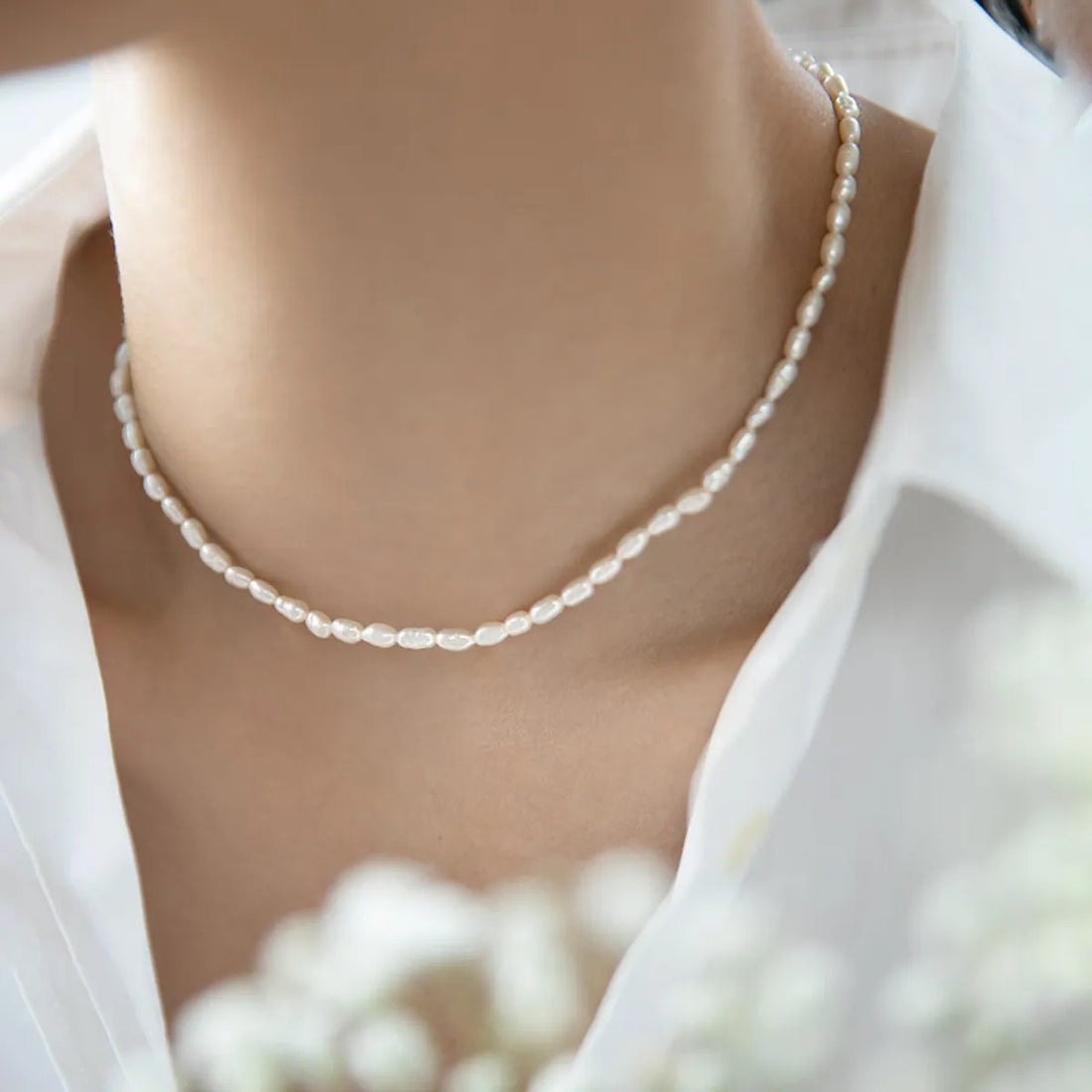 Olivia – Collier élégant en perles