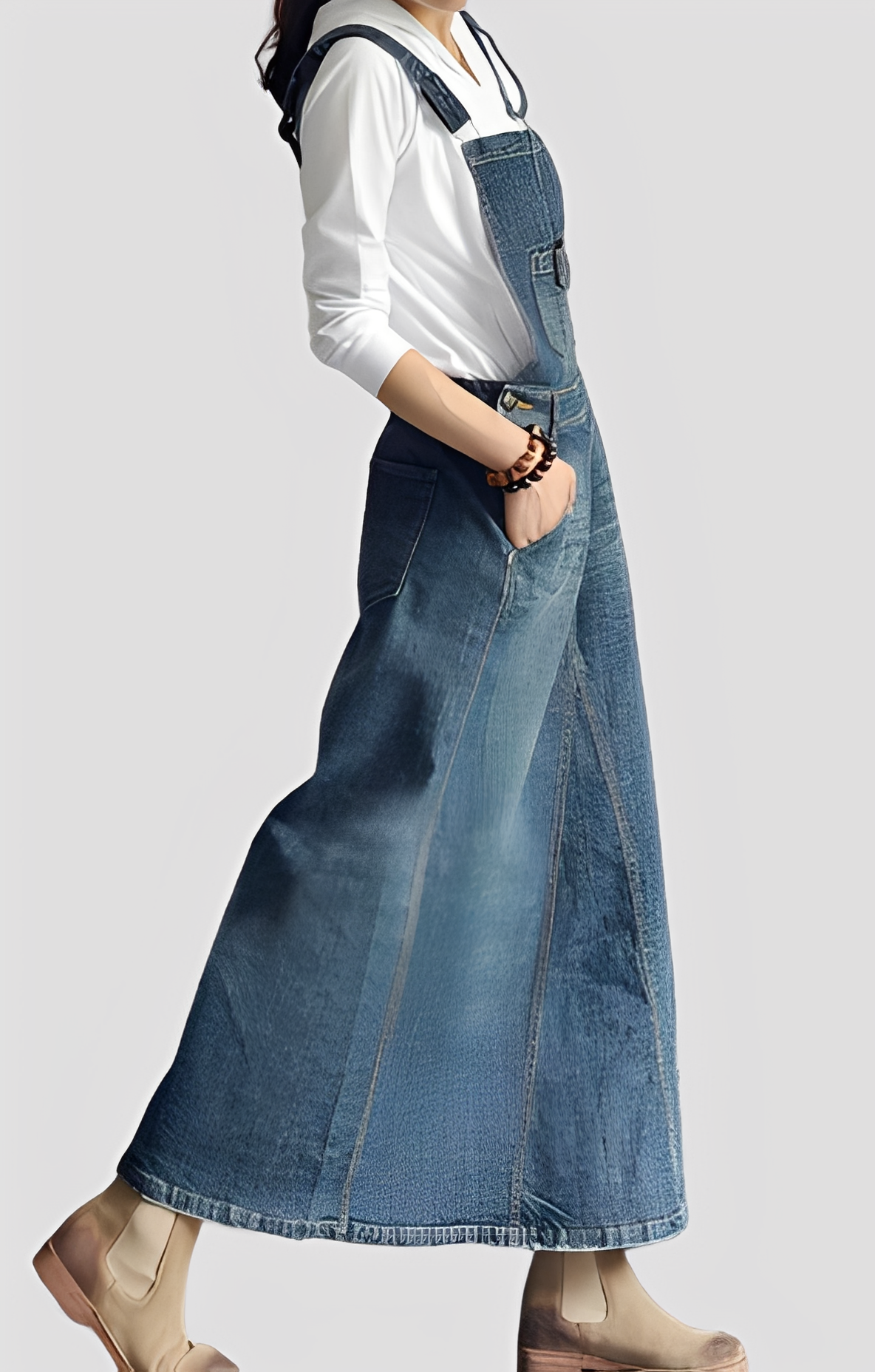 Katya - Combinaison en jean chic pour femmes