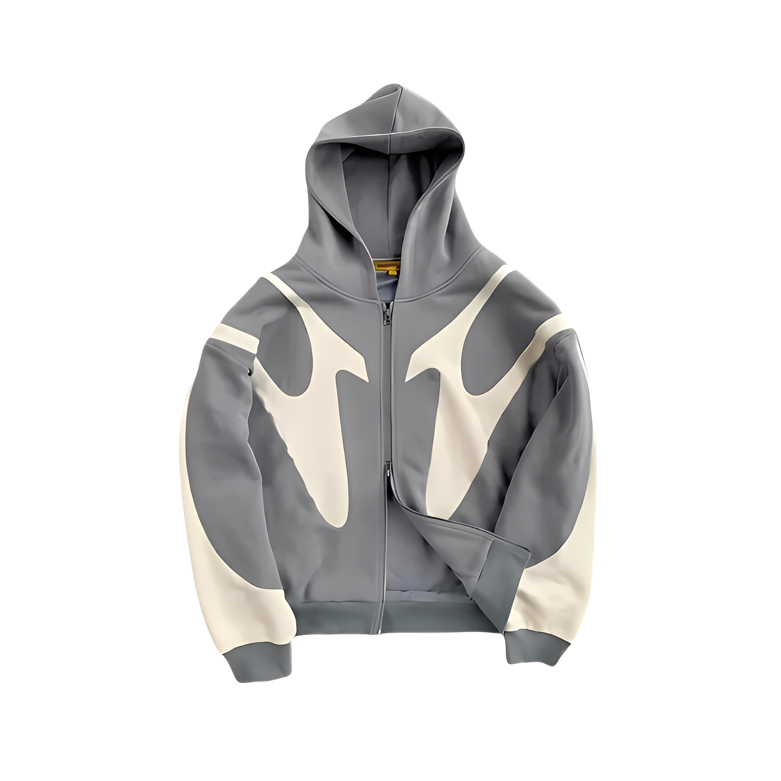 Lloyd - Hoodie pour homme élégant avec fermeture éclair et imprimé