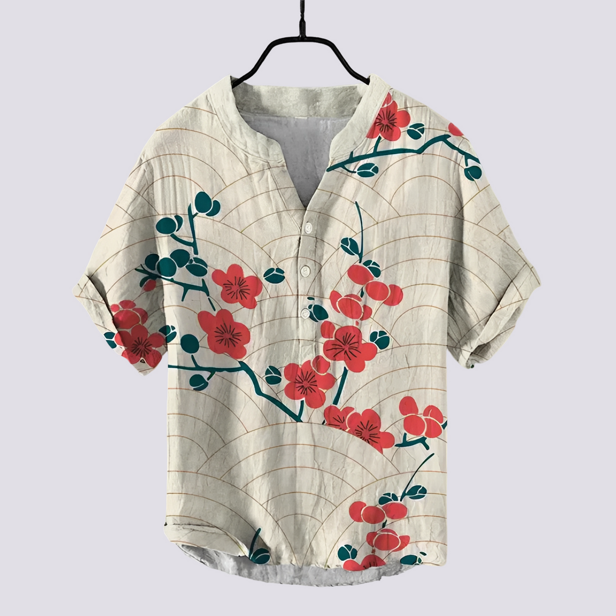 Fiona - T-shirt chic avec motif artistique pour femmes