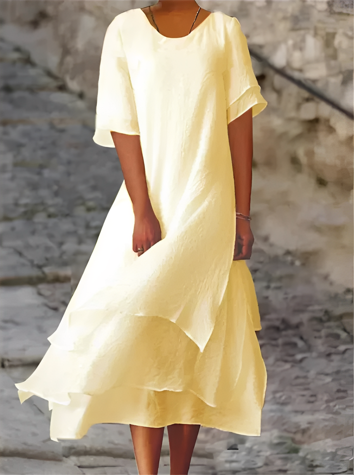 Tianna - Robe maxi confortable et légère pour femmes