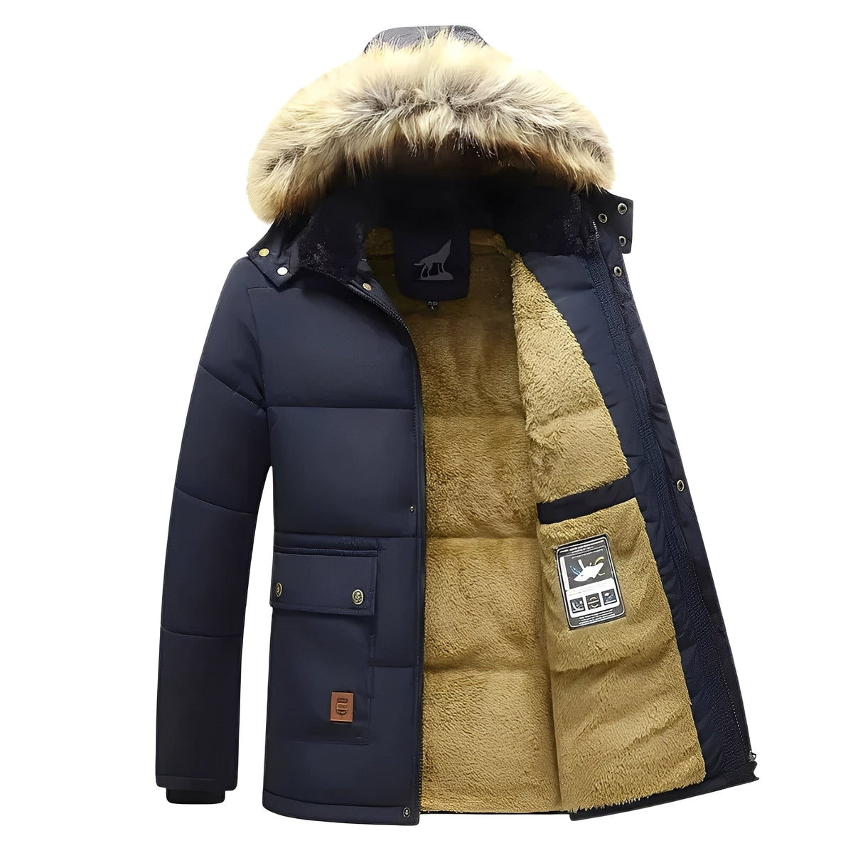 Crispian - Blouson confortable avec capuche