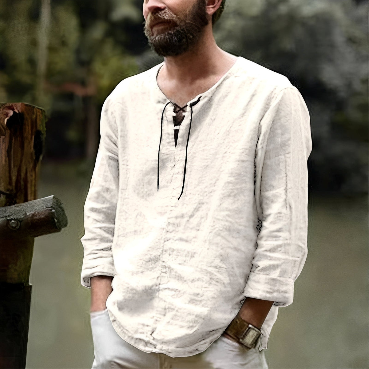 Keaton - Chemise ample et classique pour hommes
