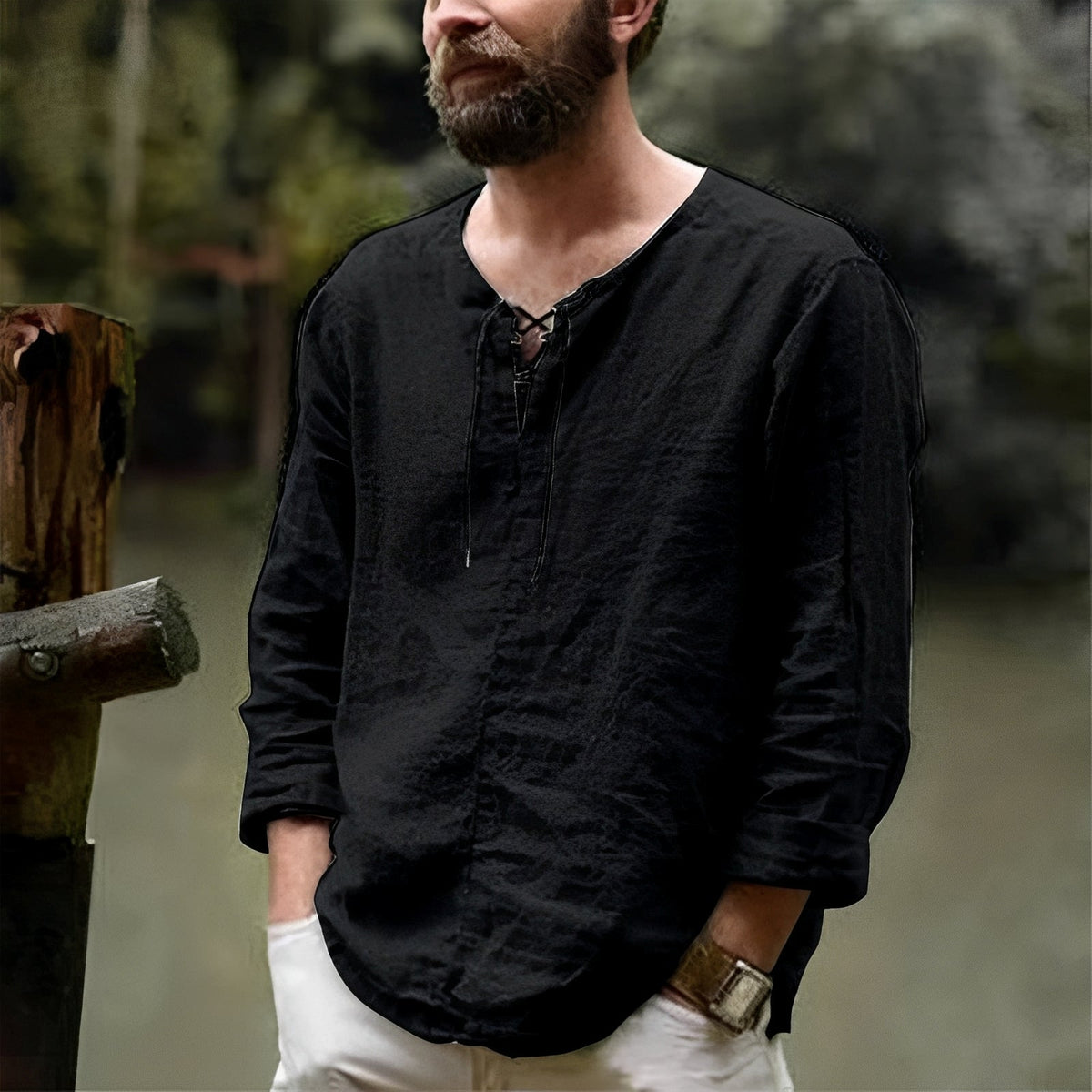 Keaton - Chemise ample et classique pour hommes