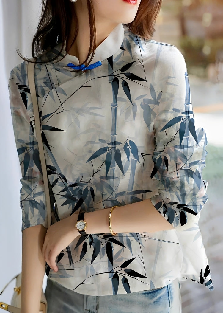 Margaret - Blouse fleurie élégante pour femmes