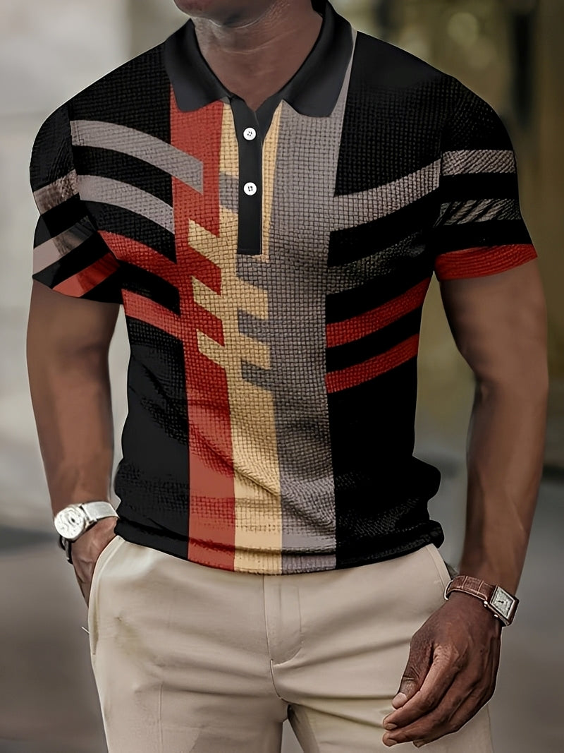 Ronny - Polo élégant avec boutons pour hommes