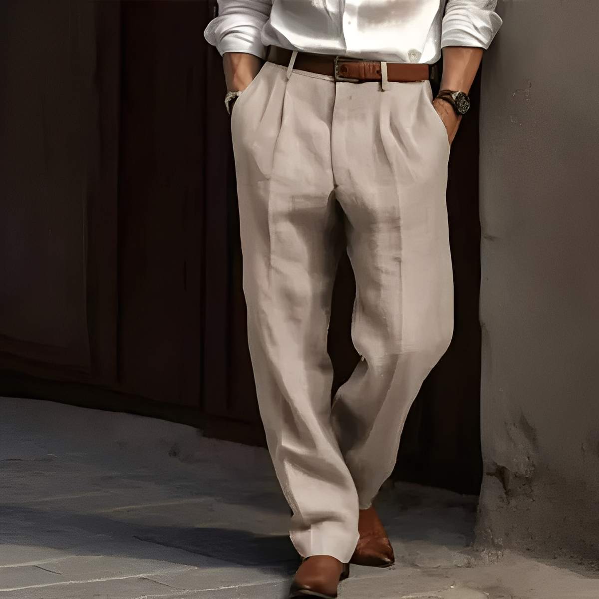 Lennart - Pantalon au style contemporain