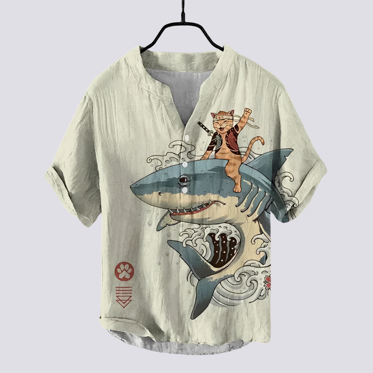 Fiona - T-shirt chic avec motif artistique pour femmes
