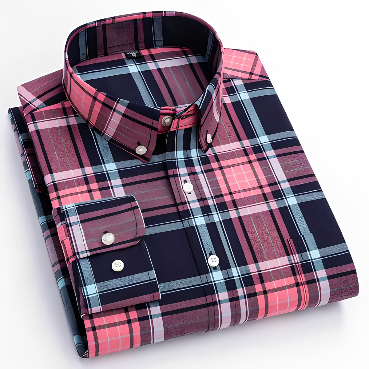 Aldrine - Chemise décontractée à manches longues pour homme