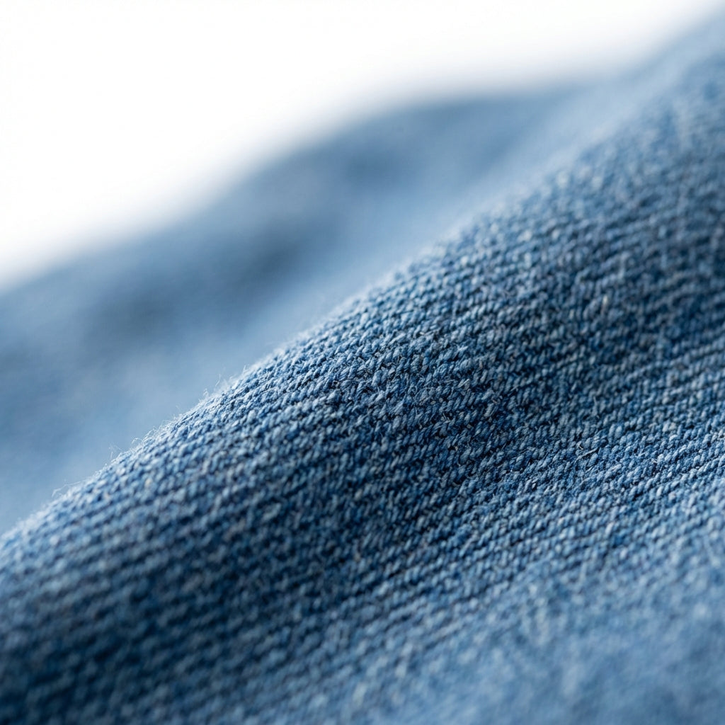 Jupe Longue en Denim - Bleu - Coton Mélangé - Femme