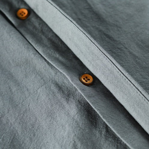 Chemise japonaise élégante à manches longues pour hommes