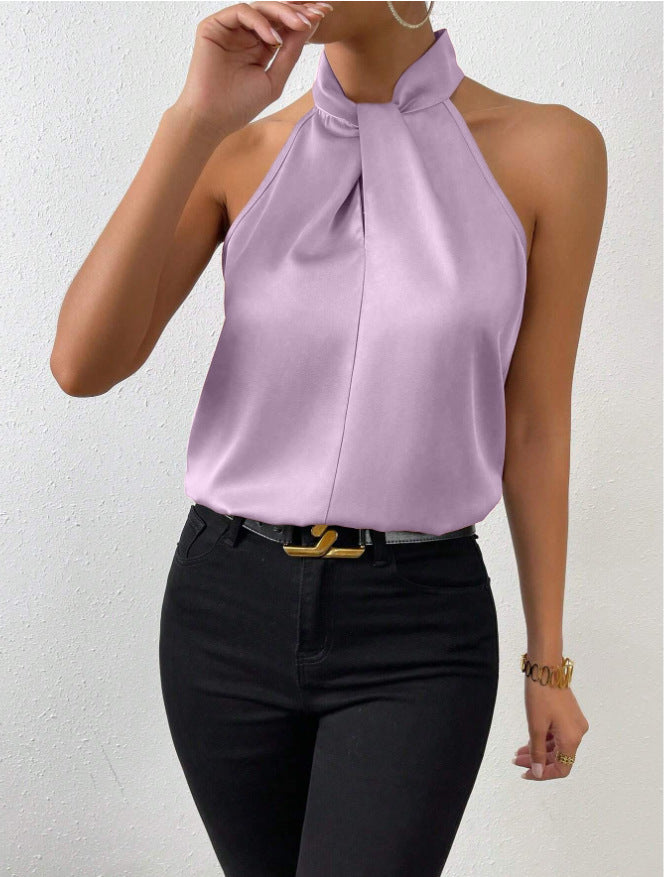 Giea - Élégant Haltertop : Style sans effort, Pour événements