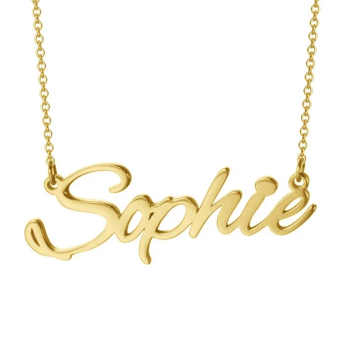 Soline – collier de nom personnalisé