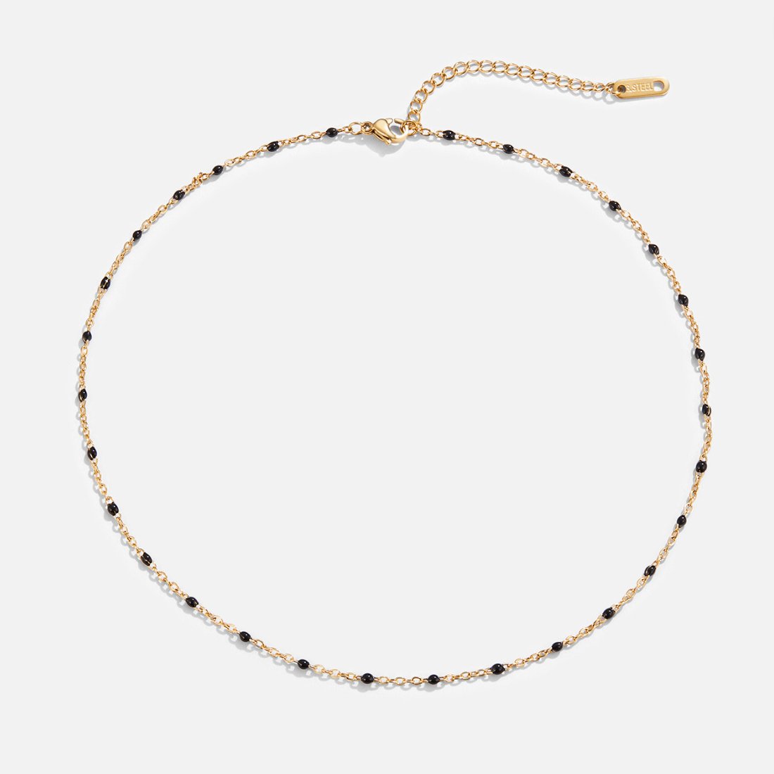 Yara – Collier élégant en perles noires