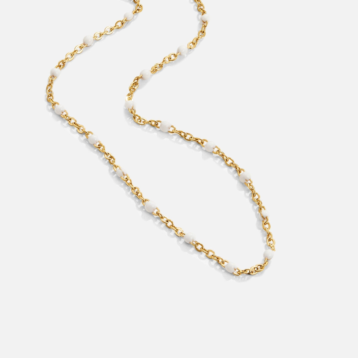 Mila – Collier avec perles blanches
