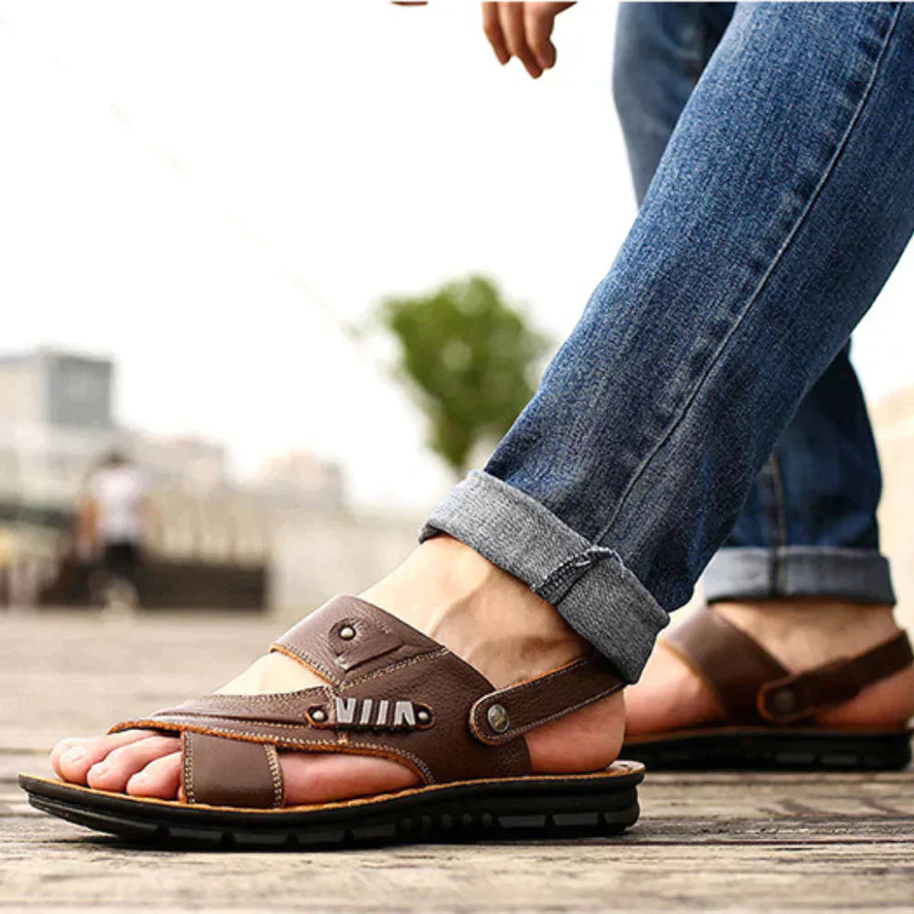 Ryann - Sandales haut de gamme confortables pour hommes