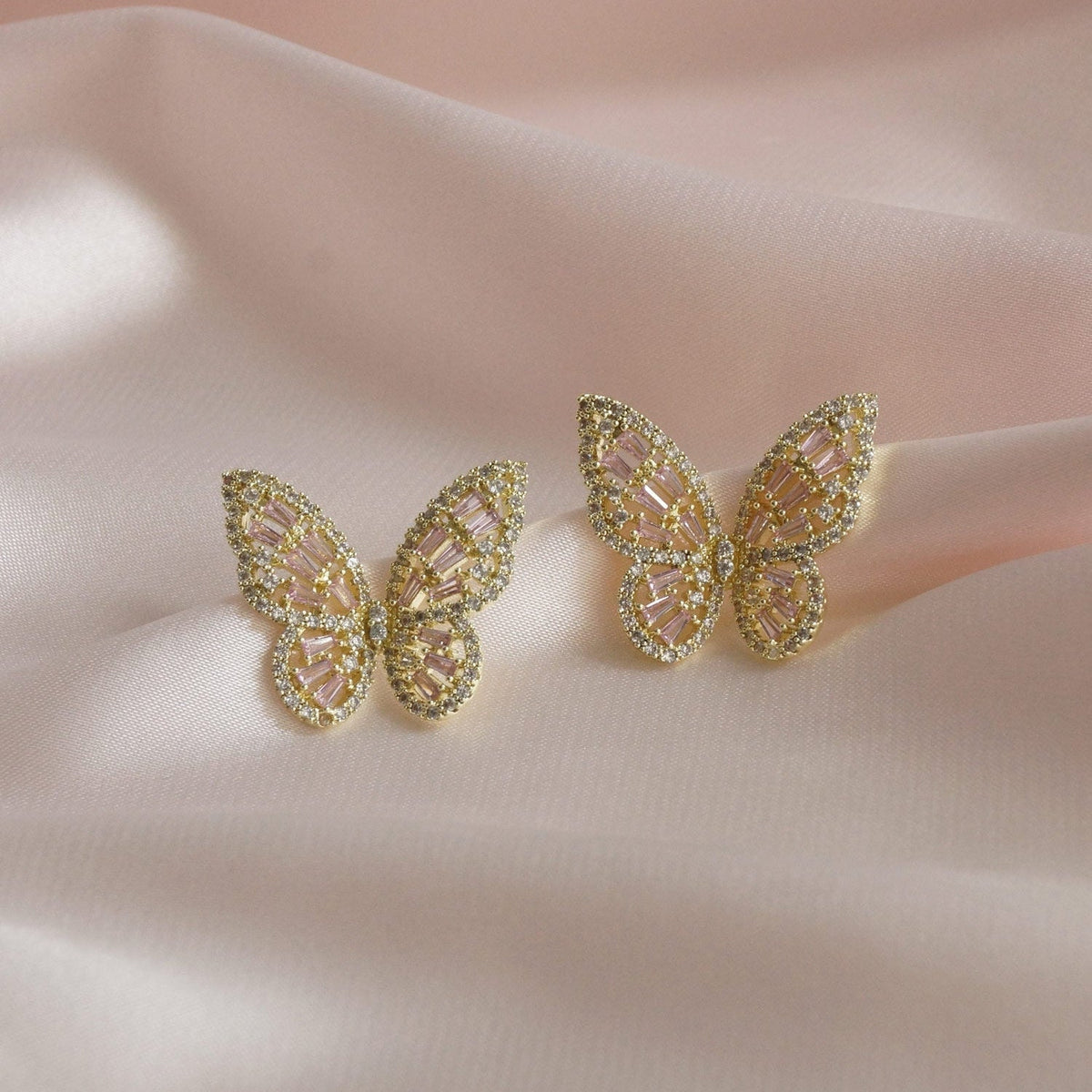 Niamh - Boucles d'oreilles papillon