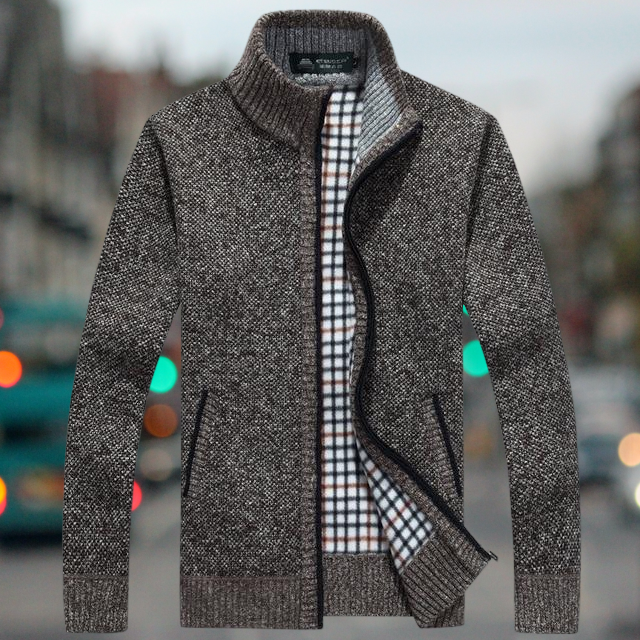 Iker - Gilet épais pour hommes avec doublure en polaire