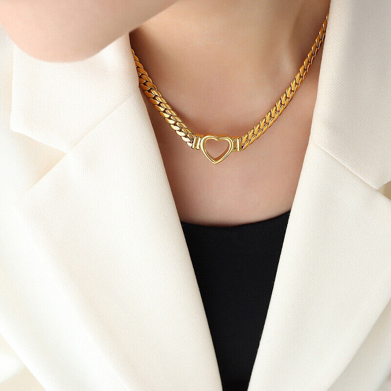 Ara – Collier cœur en or