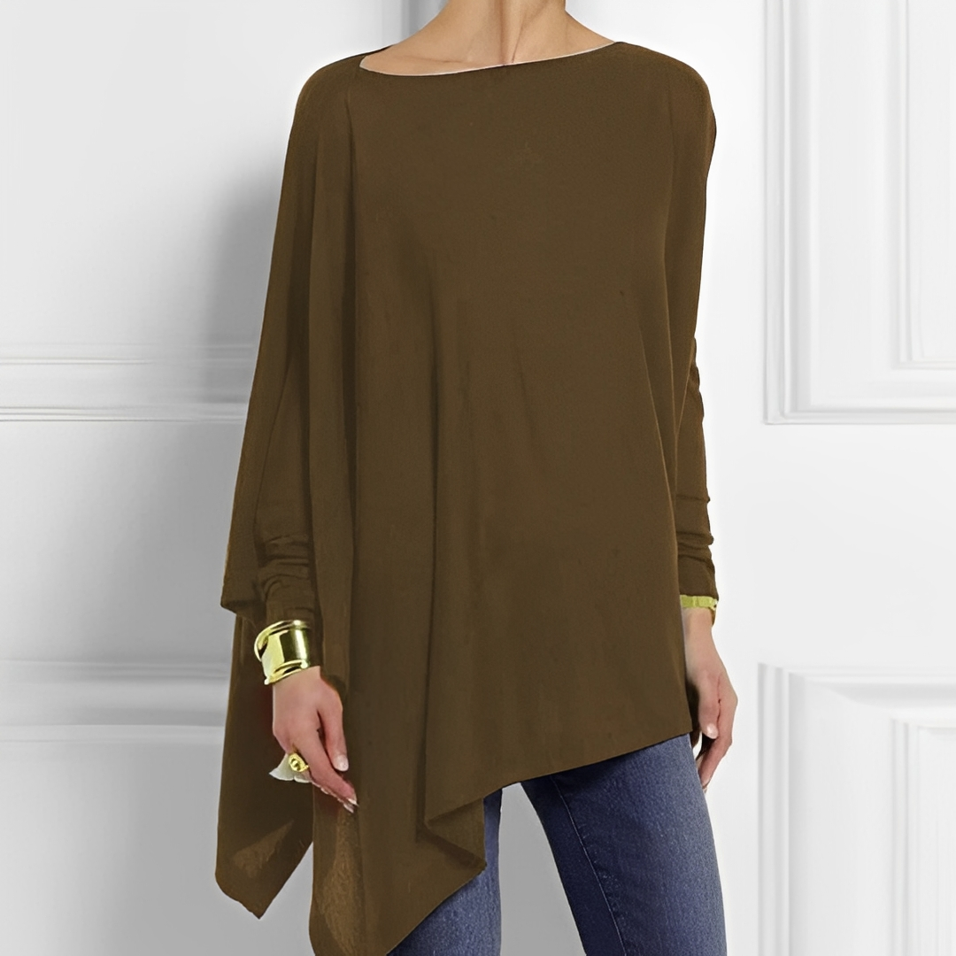 Chaneta - Blouse à manches longues et ample pour femmes
