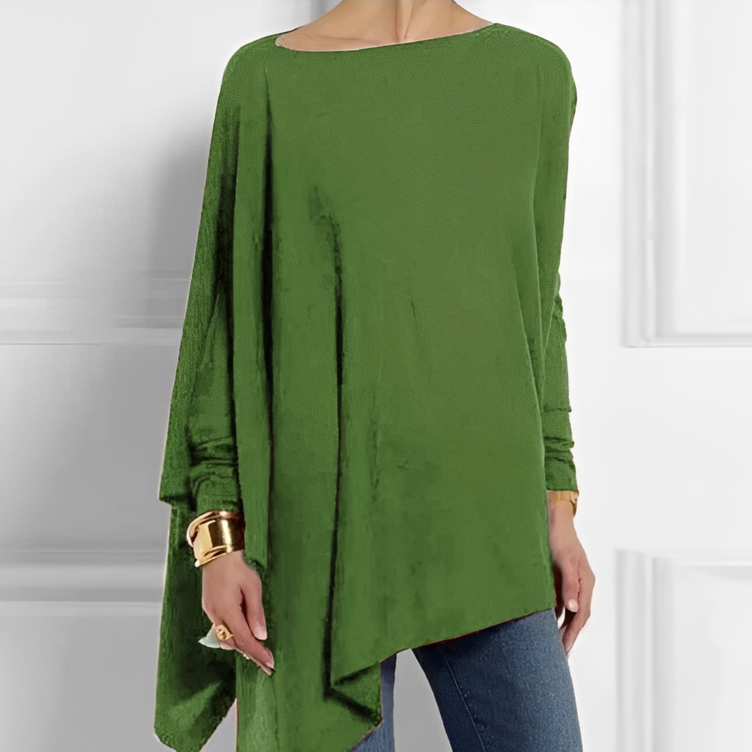 Chaneta - Blouse à manches longues et ample pour femmes