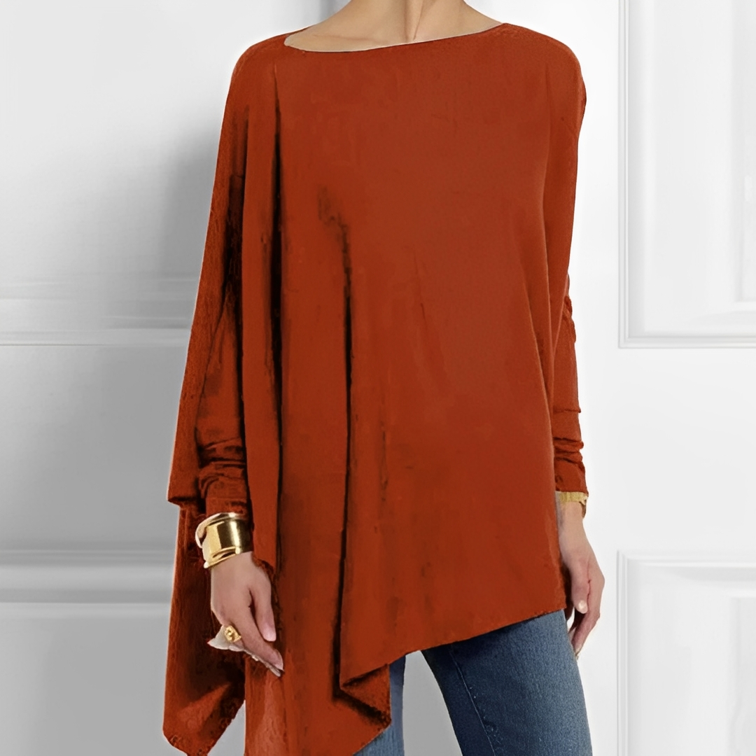 Chaneta - Blouse à manches longues et ample pour femmes