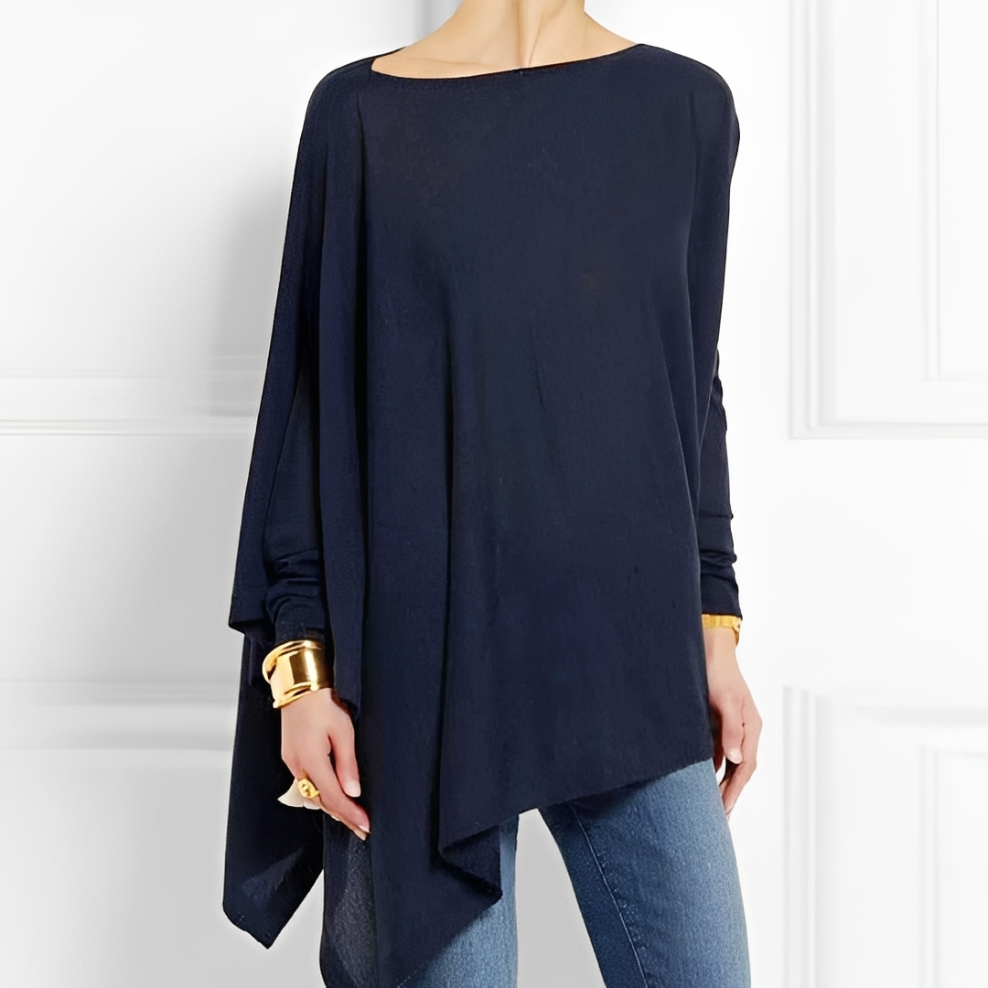 Chaneta - Blouse à manches longues et ample pour femmes