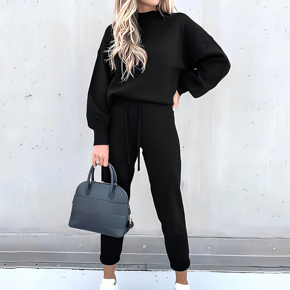 Cyntia - Ensemble de loungewear doux et chaud pour femmes